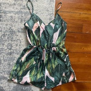 Summer Floral Romper